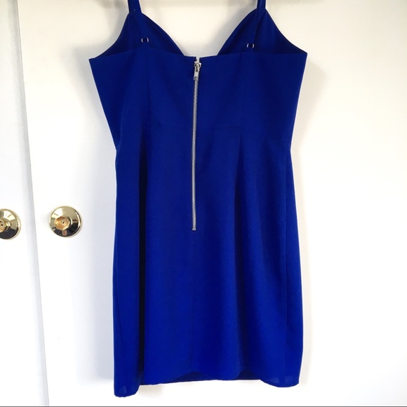 NBDxNAVENtwins Royal Blue Mini Dress - Picture 3 of 4